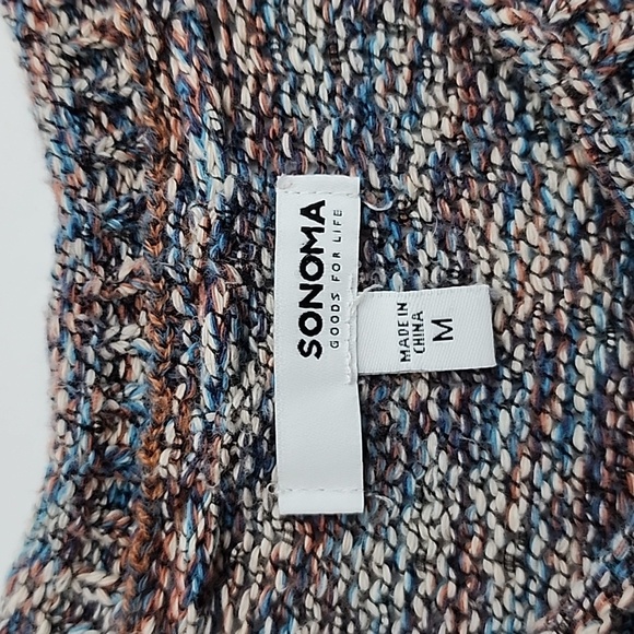 Sonoma Women's Pullover  Multi Coloured Knit Size Medium - Picture 5 of 12